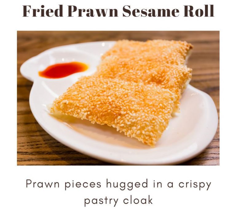 Joyful House - Chinese Food - Fried Prawn Sesame Roll