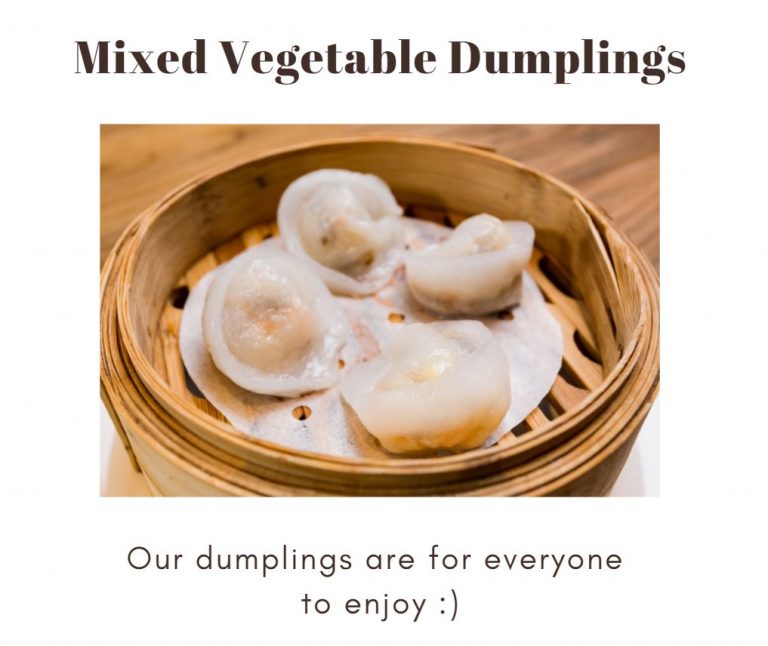 Joyful House - Chinese Food - Mixed Vegetable Dumplings