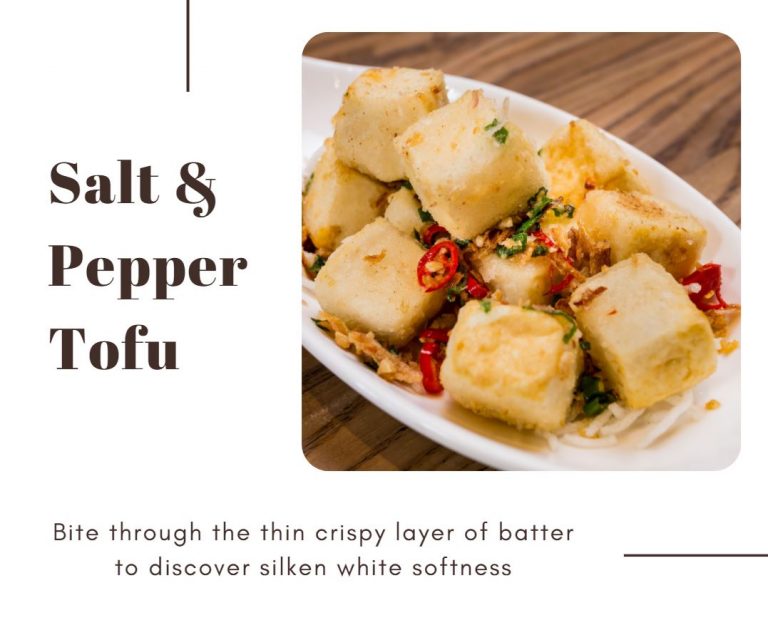 Joyful House - Chinese Food - Salt and Pepper Tofu