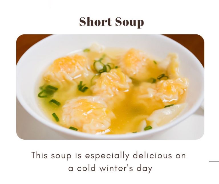 Joyful House - Chinese Food - Short Soup
