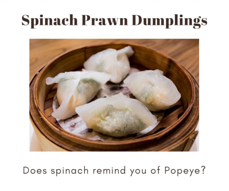 Joyful House - Chinese Food - Spinach Praawn Dumplings